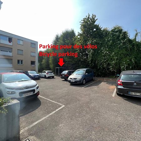 Dnn - Stylish Studio - Free Wifi, Netflix And Parking - Min Away To Basel And Airport - Dishwasher, Washing Machine 생루이 외부 사진