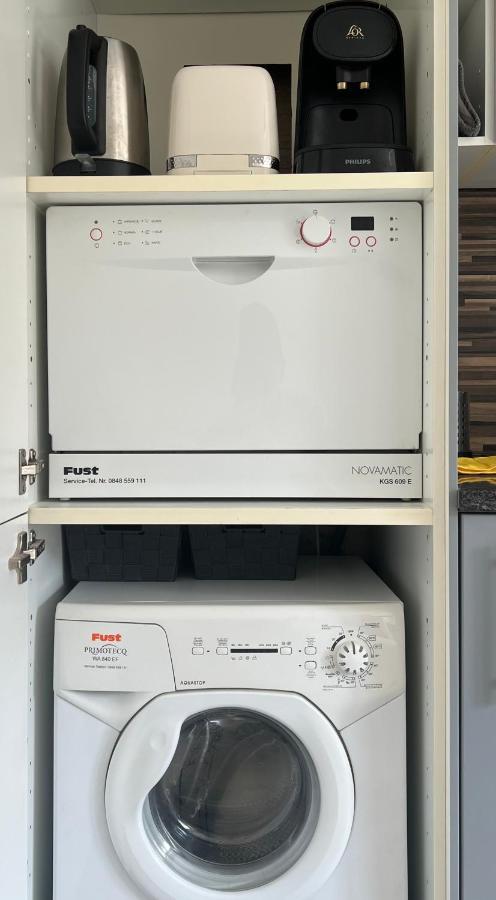Dnn - Stylish Studio - Free Wifi, Netflix And Parking - Min Away To Basel And Airport - Dishwasher, Washing Machine 생루이 외부 사진